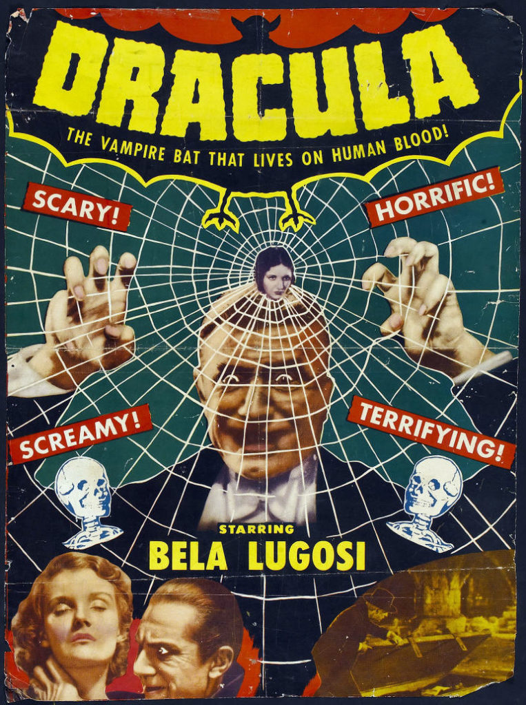 Cartel de Drácula, 1931, de Tod Browning
