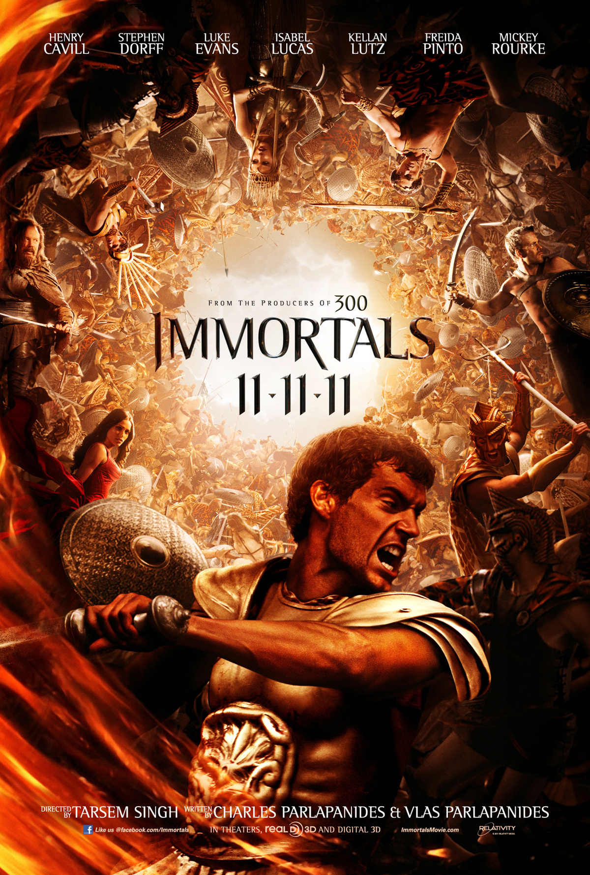 Cartel de la película Immortals
