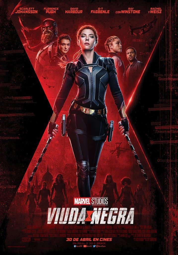 Póster de Viuda Negra
