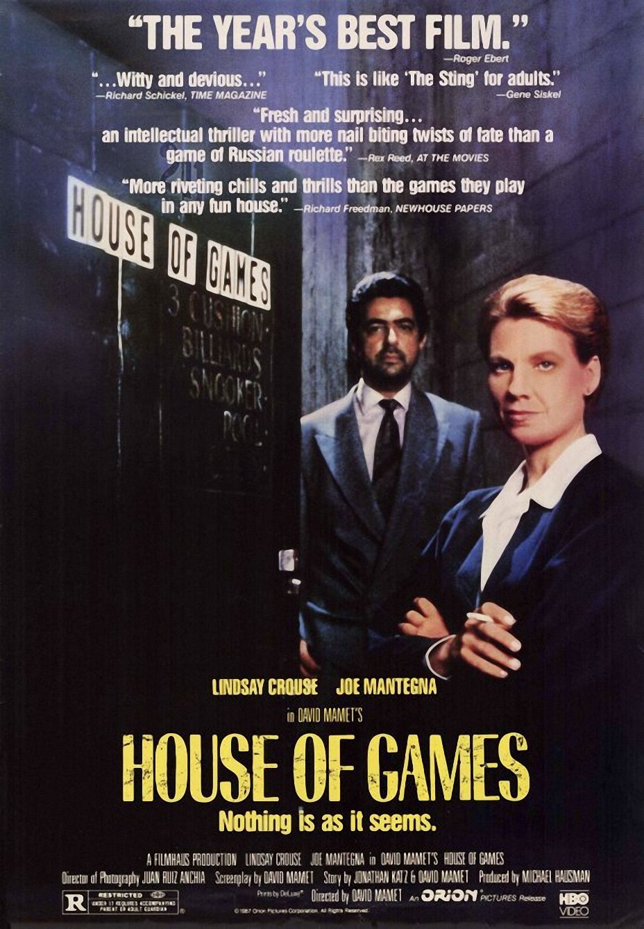 Cartel de Casa de juegos