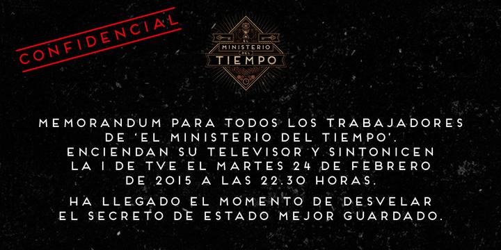 ministerio del tiempo
