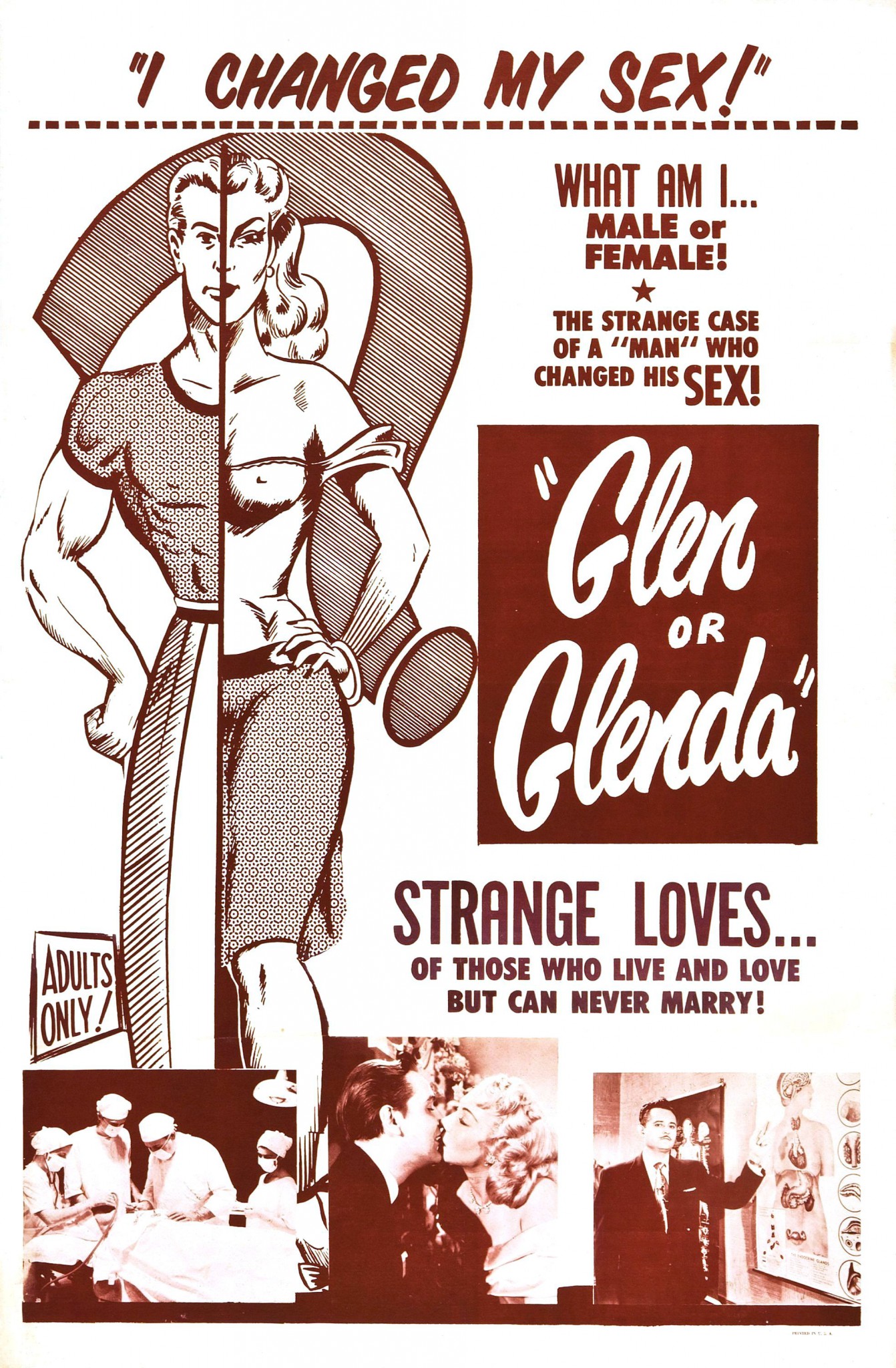 Póster de Glenn Or Glenda,