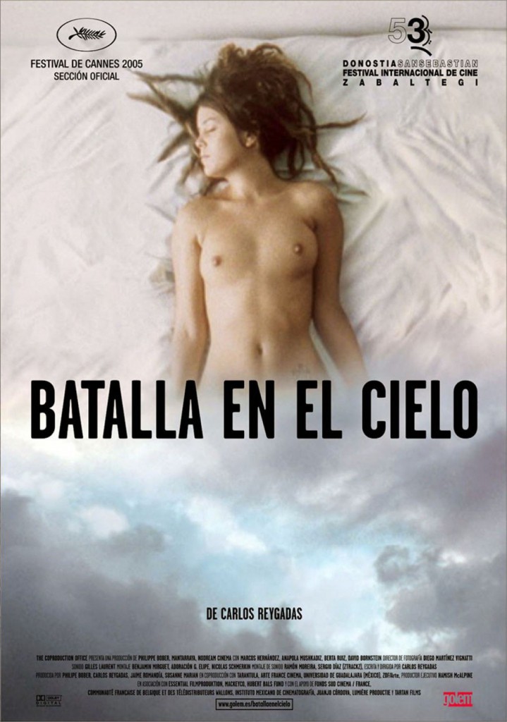 batalla en el cielo - cartel