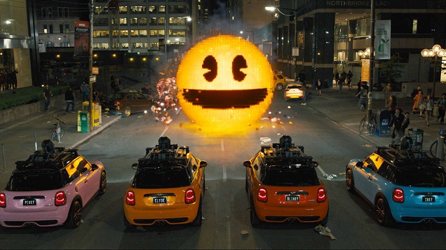 pixels pacman