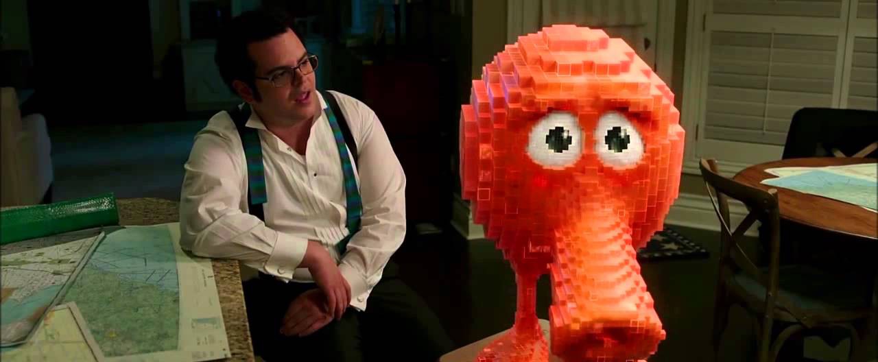 pixels qbert