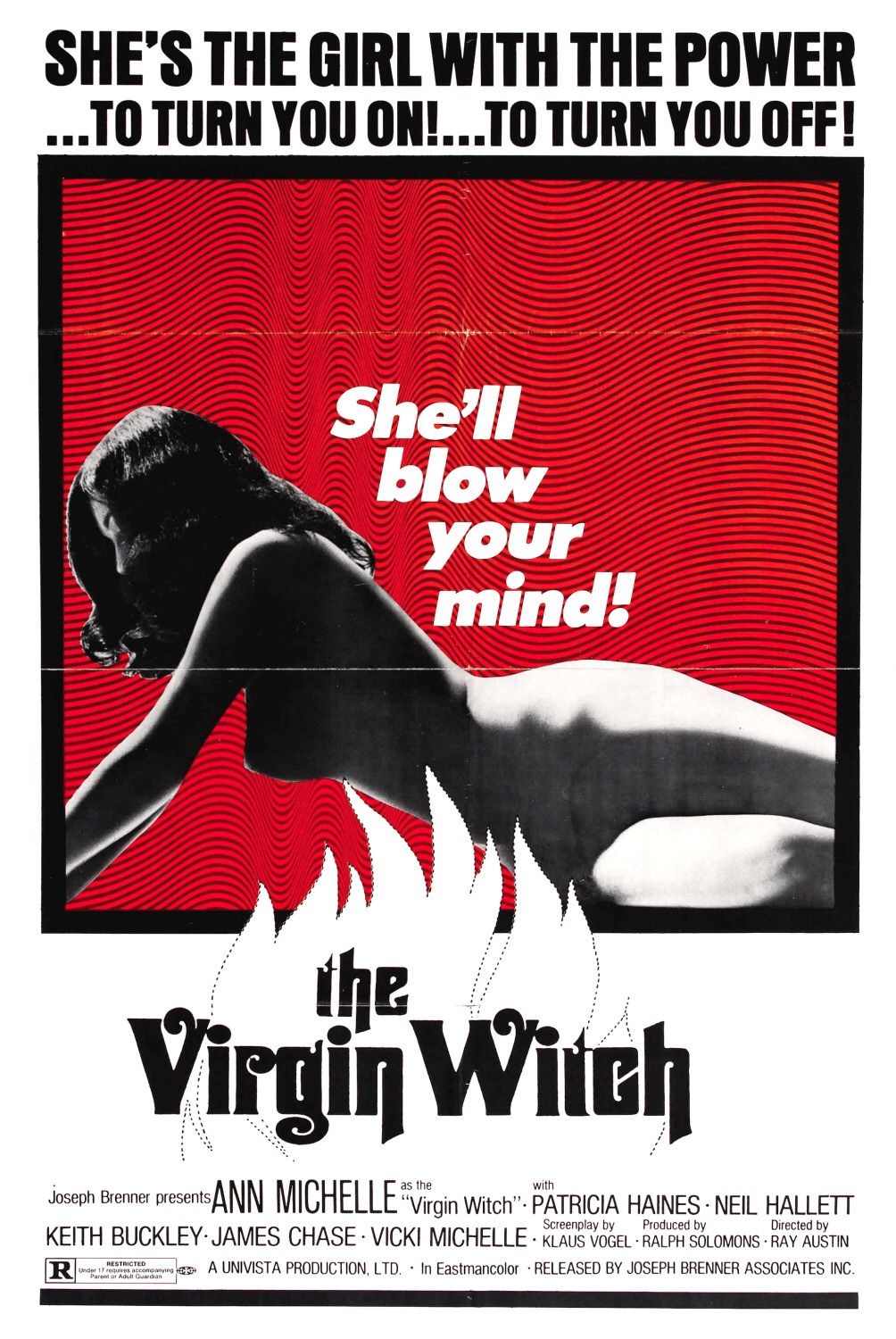 Virgin Witch - poster