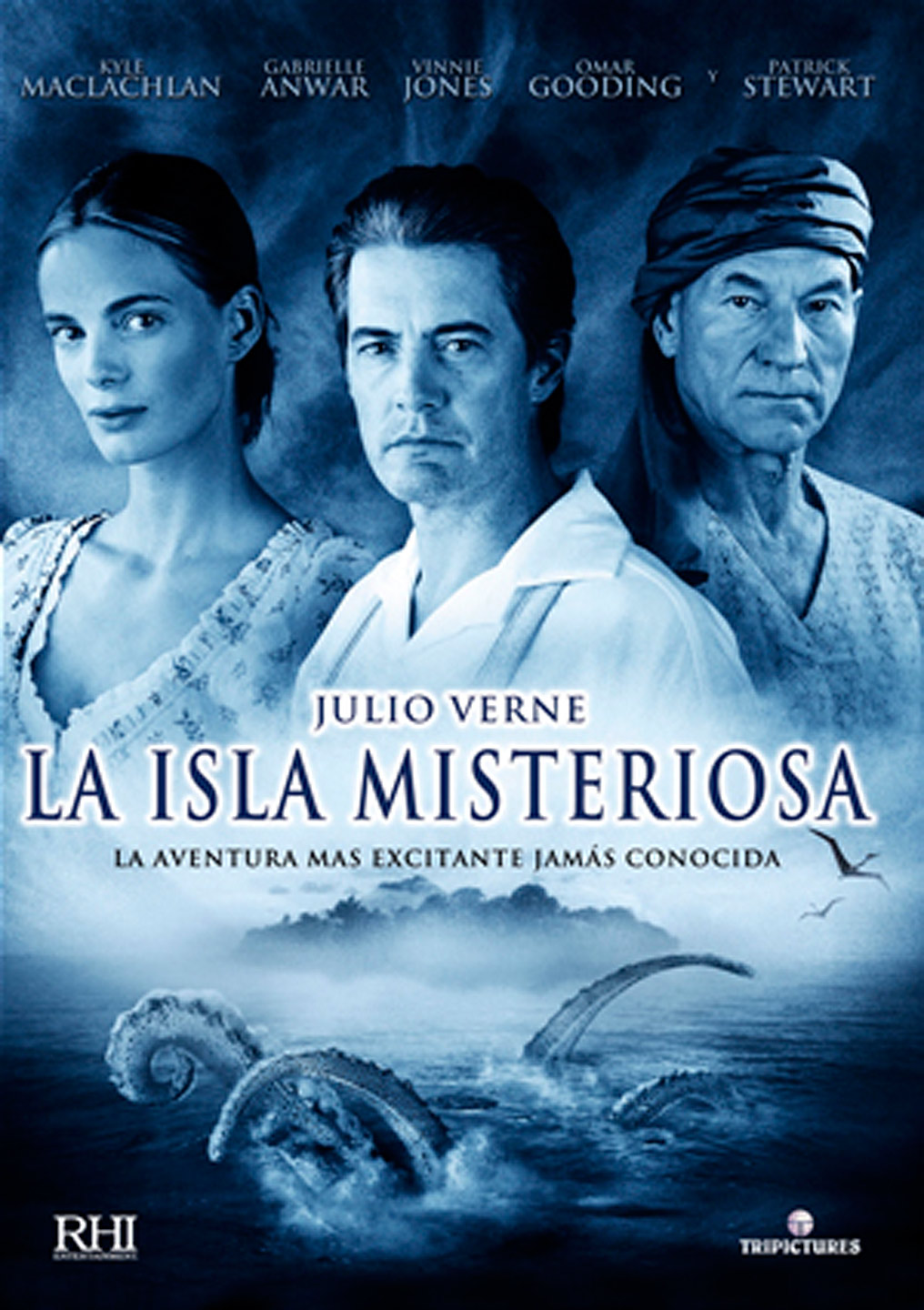 la isla misteriosa -poster