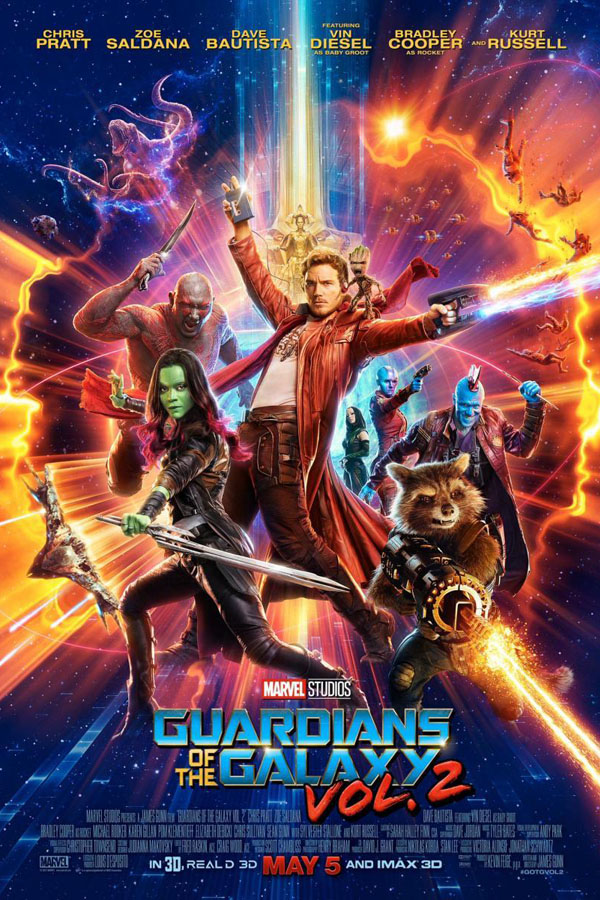 Guardianes de la Galaxia, vol.2 - poster