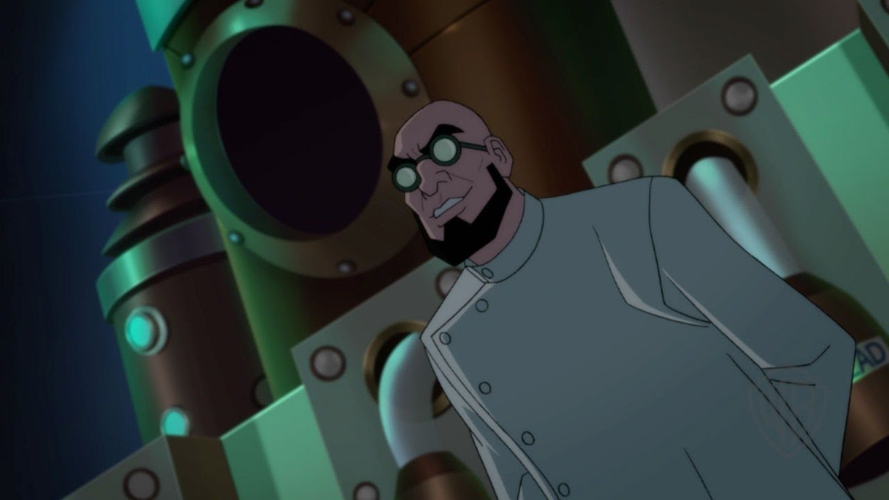 Fotograma de la película, con Hugo Strange