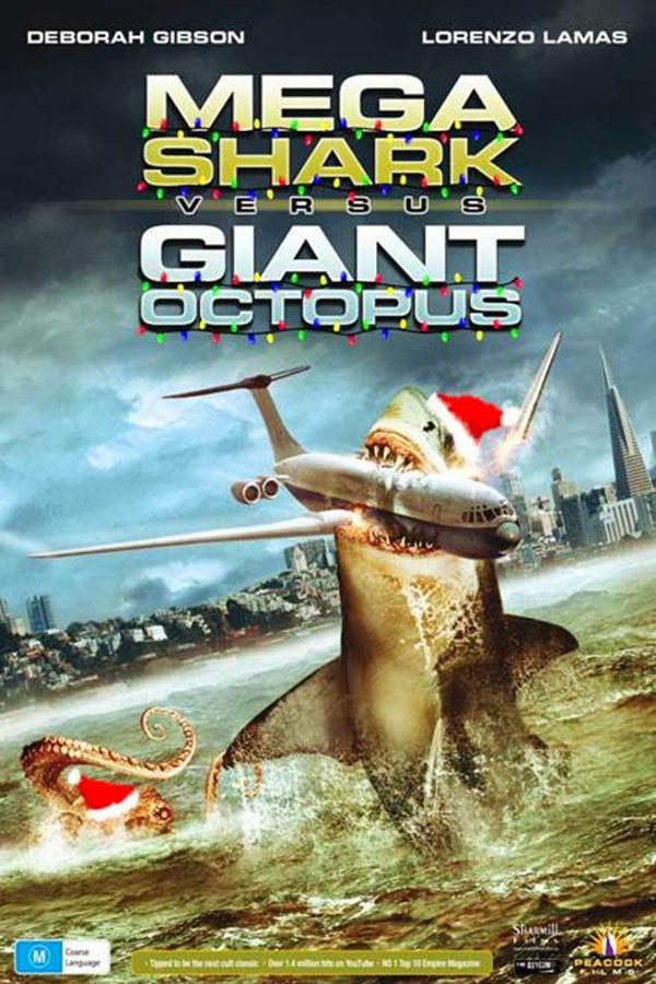 Megatiburón contra pulpo gigante - poster