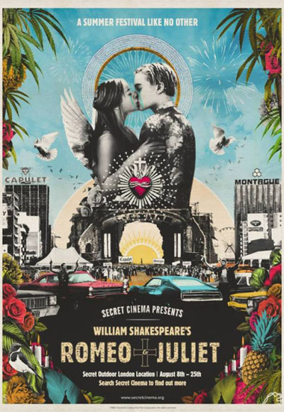 Romeo + Julieta - poster