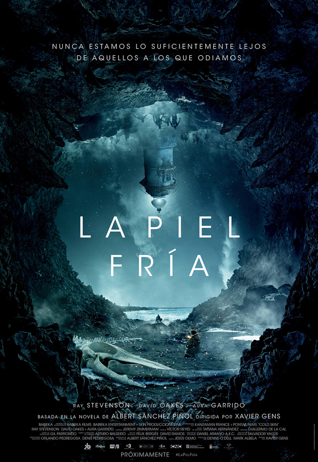 La piel fría - poster