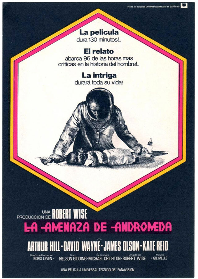 La amenaza de Andrómeda - poster