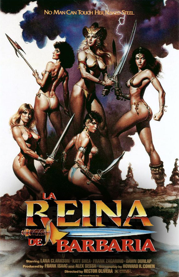 La Reina de Barbaria - poster