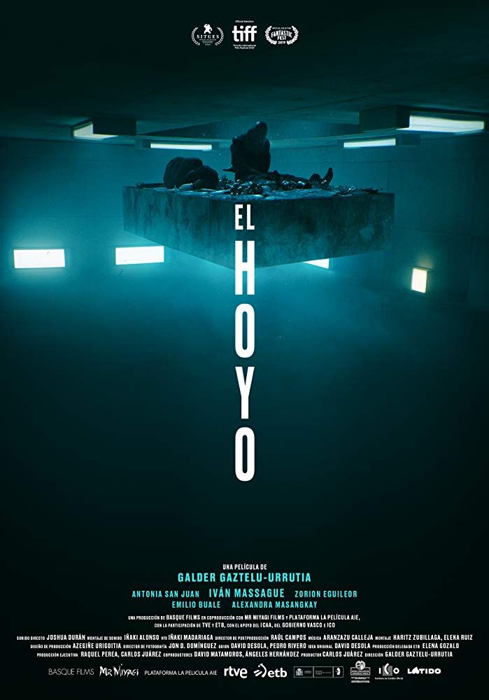 Cartel de la película El Hoyo