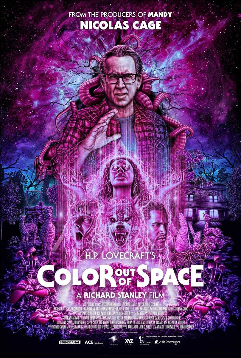 Cartel de la película Color out of space, de 2019