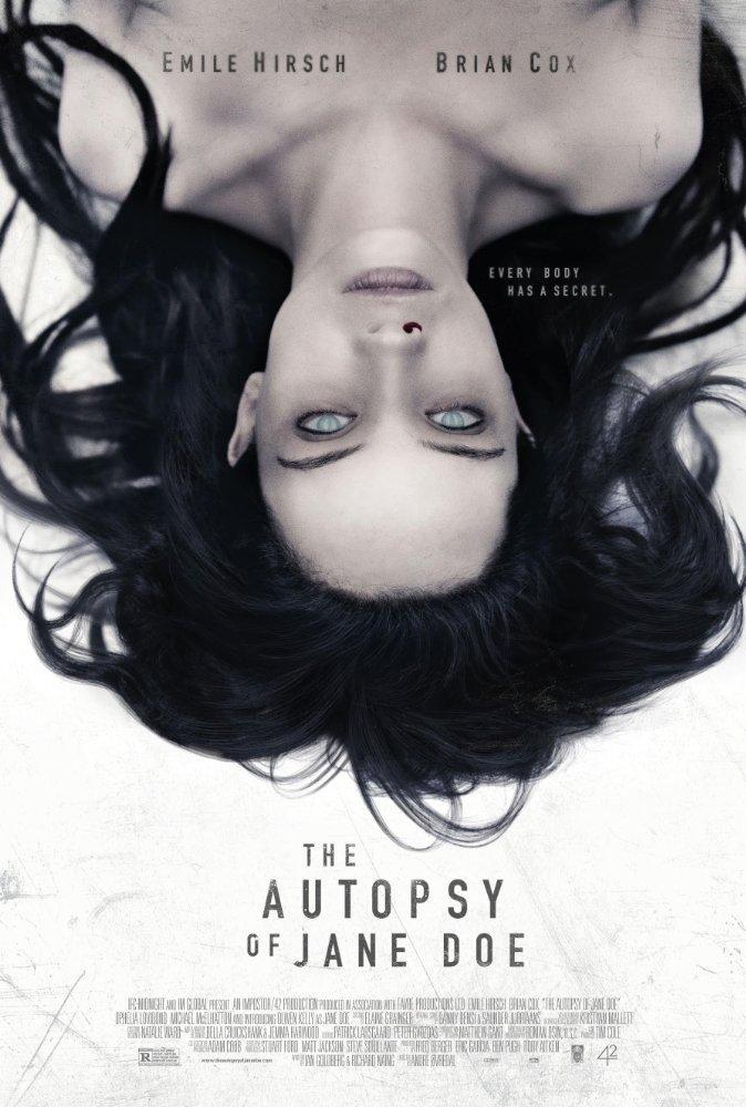 Póster de la película La autopsia de Jane Doe
