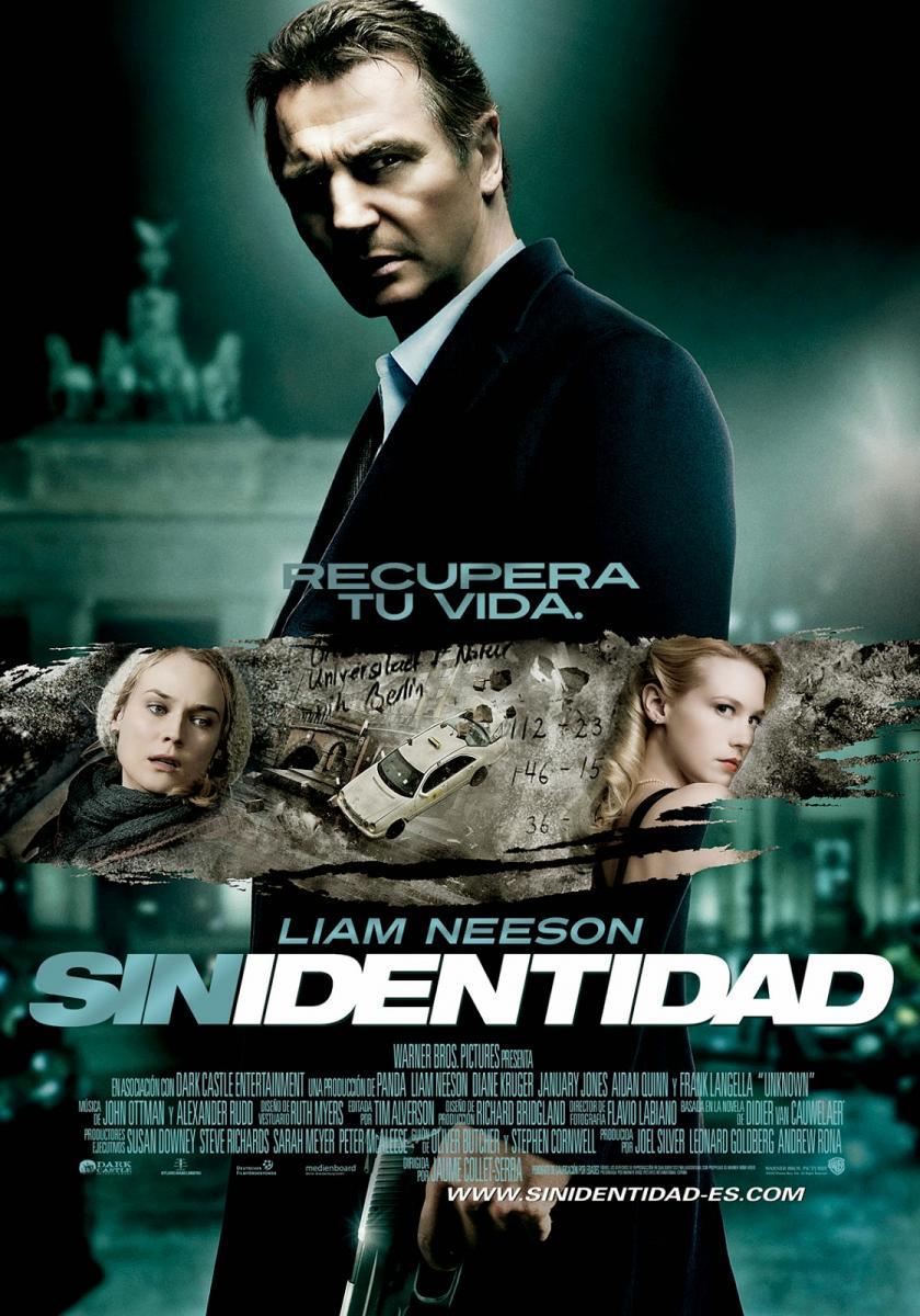 Cartel de la película Sin identidad, de 2011