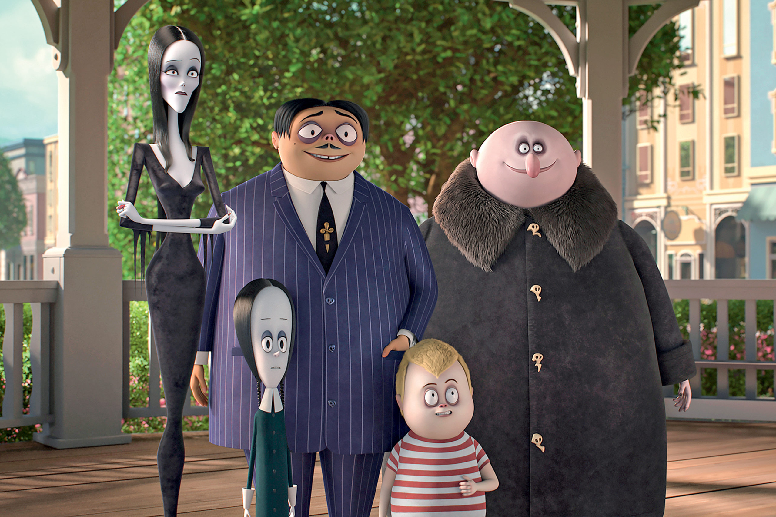 Fotograma de la película La familia Addams, de 2019