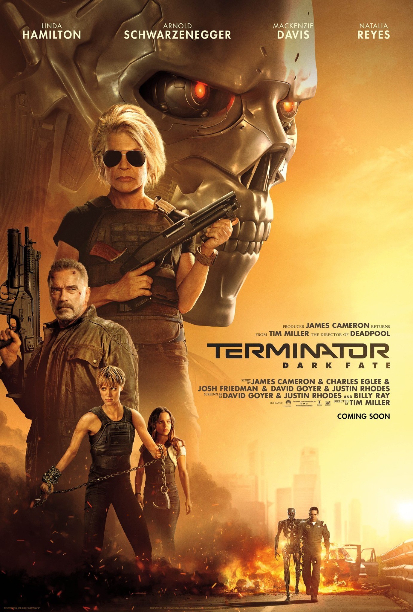 Cartel de la película Terminator: Destino Oscuro