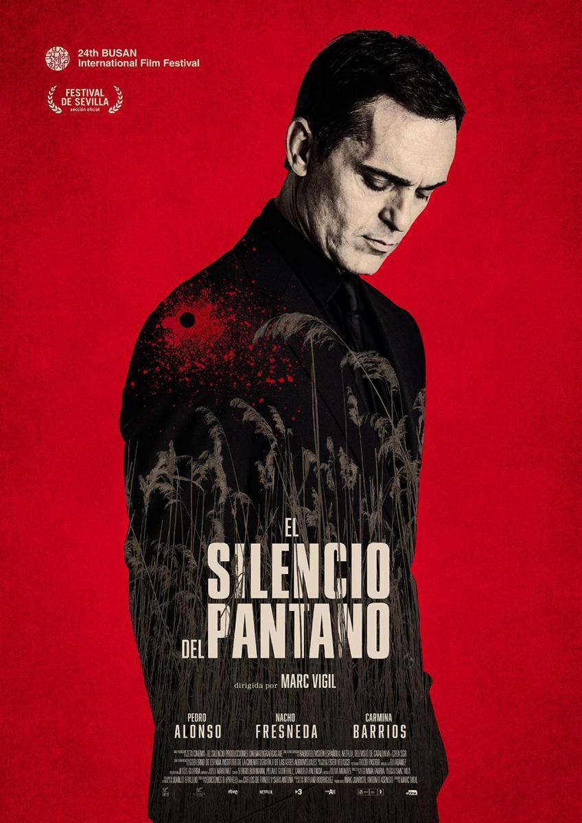 Cartel de la película El silencio del pantano, de 2019