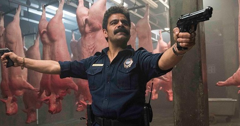 Fotograma de la película Placa de acero, de 2017