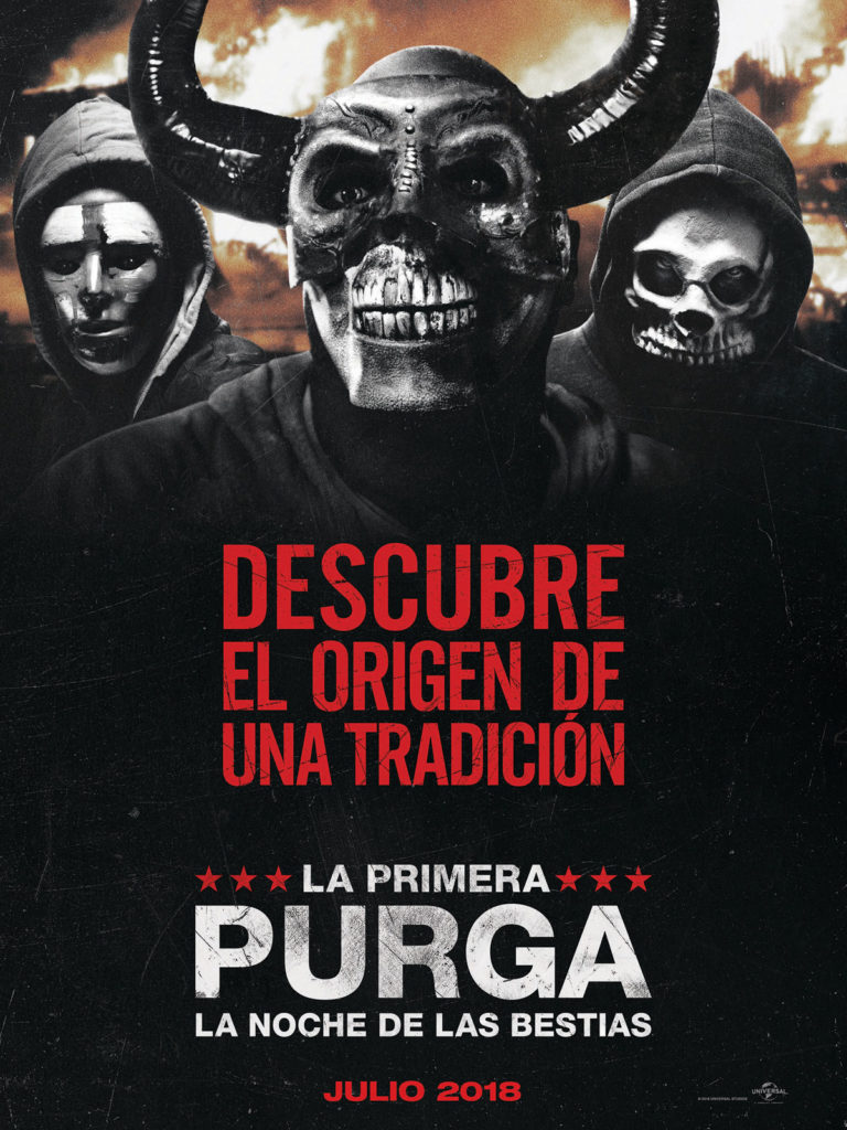 Cartel de La primera purga