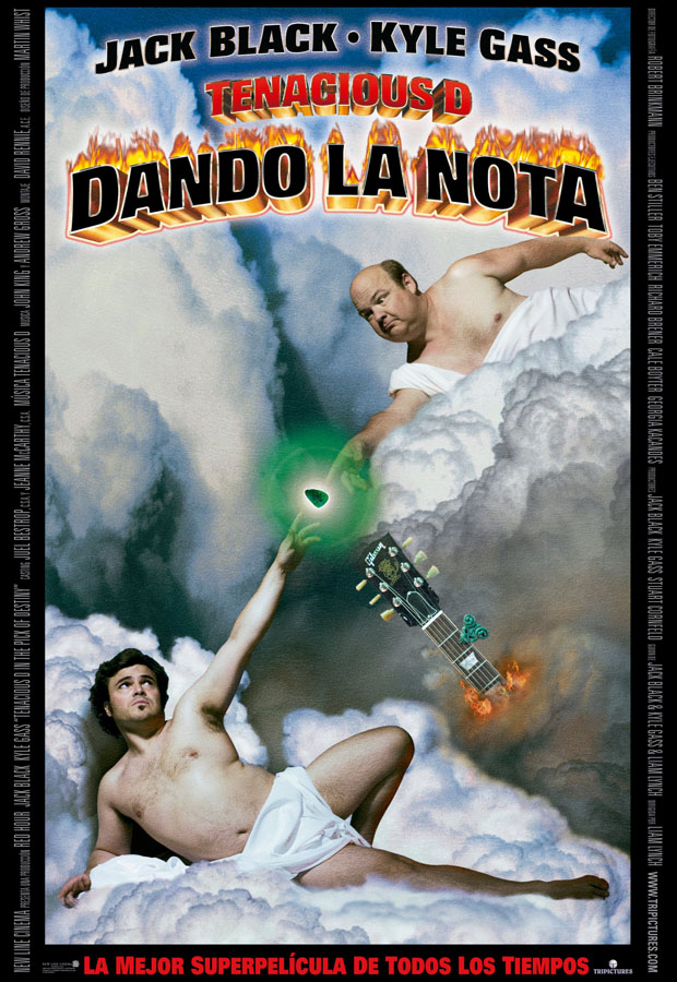 Tenacious D: dando la nota - poster
