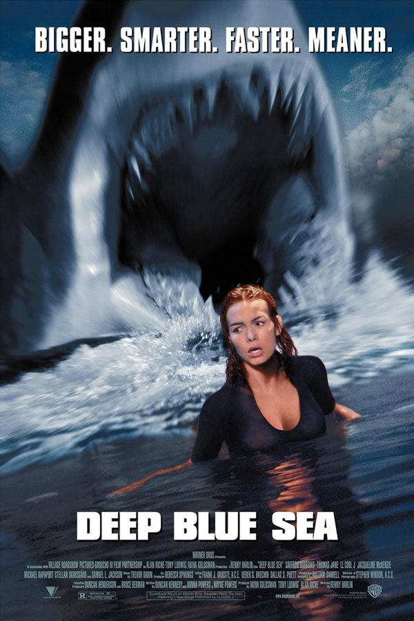 Deep Blue Sea - poster