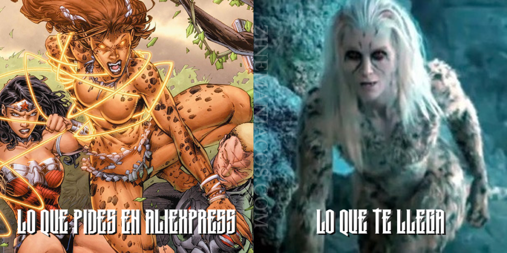 Meme sobre Wonder Woman 1984 y la mala utilización del CGI