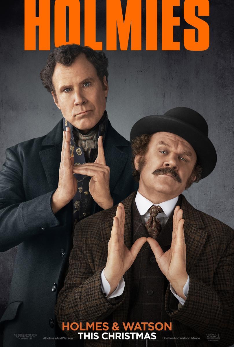 Cartel de la película Holmes y Watson, de 2018