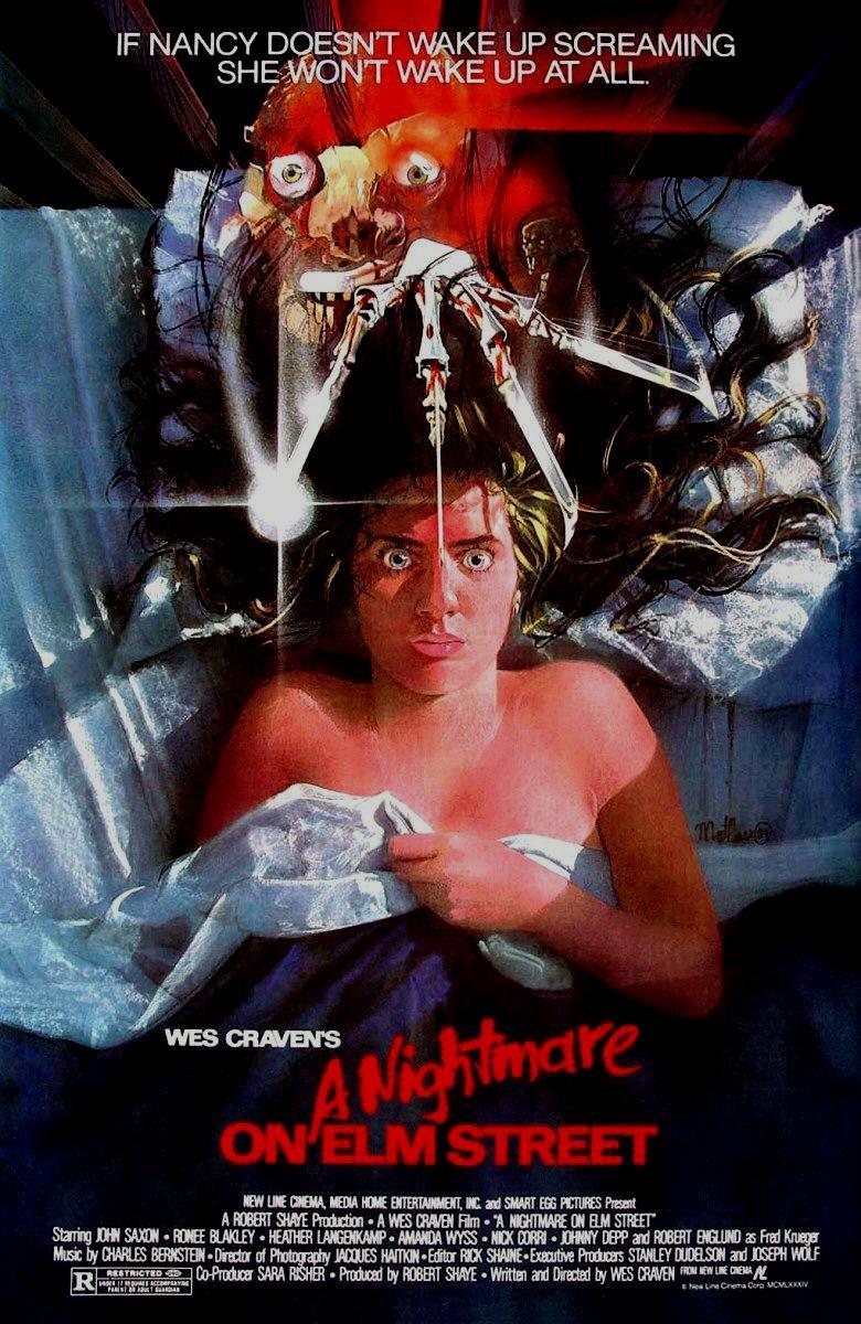 Cartel de Pesadilla en Elm Street, de 1984