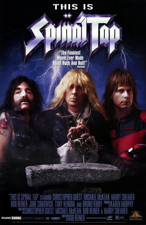 Cartel de This is Spinal Tap, de 1984