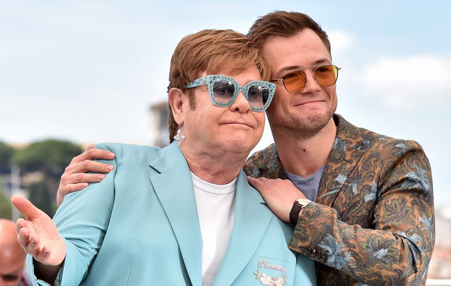 Imagen de Elton John y Taron Egerton