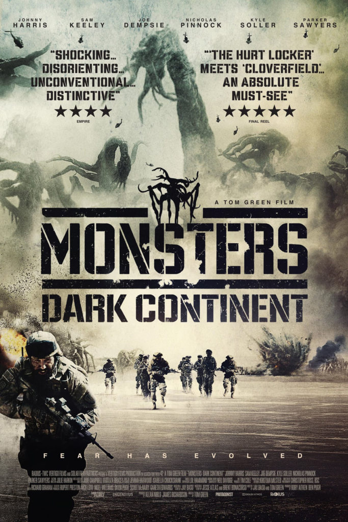 Monsters: El Continente Oscuro - poster