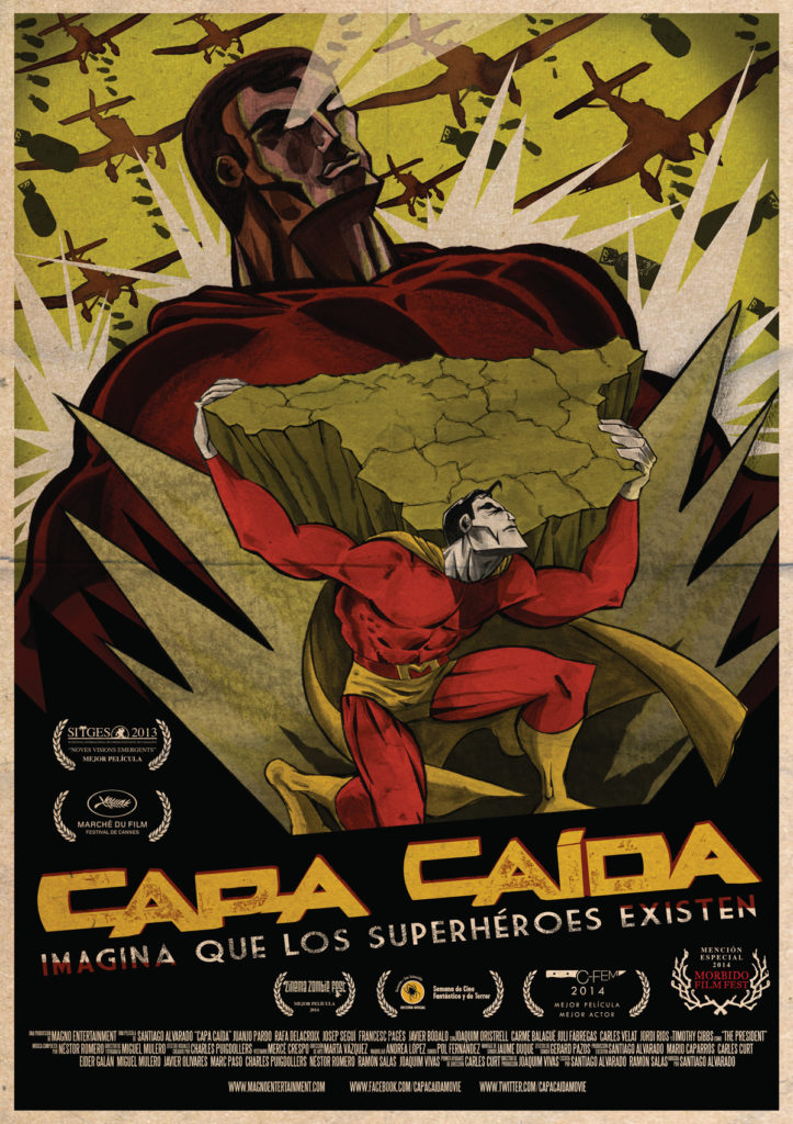 Capa caída - poster
