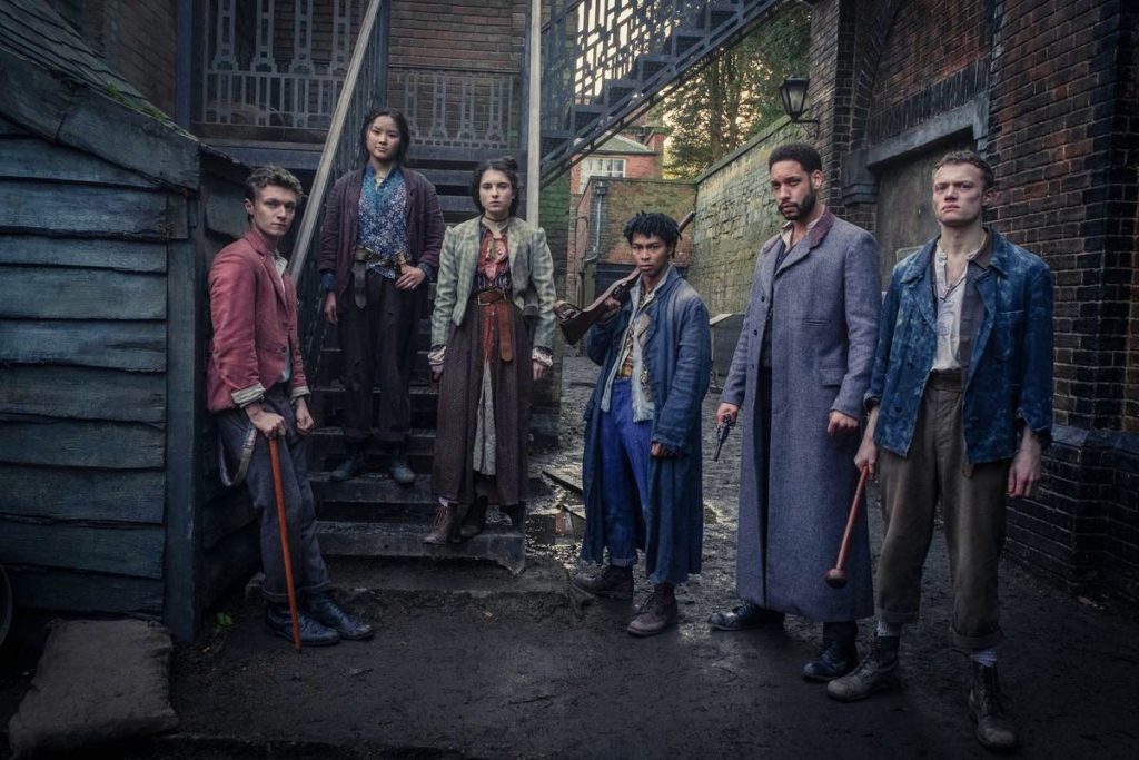 Imagen promocional de la serie Los Irregulares