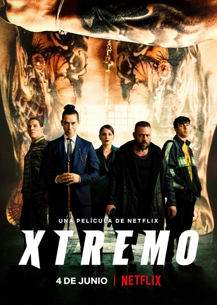 Cartel de la película Xtremo, de Netflix.