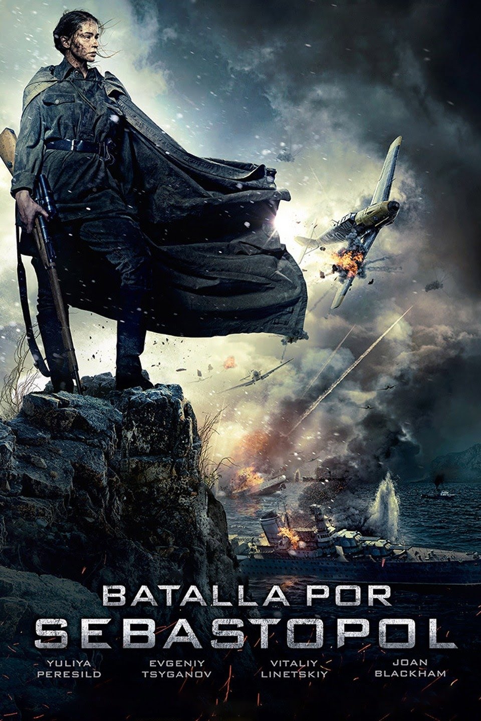 Cartel de La batalla por Sebastopol