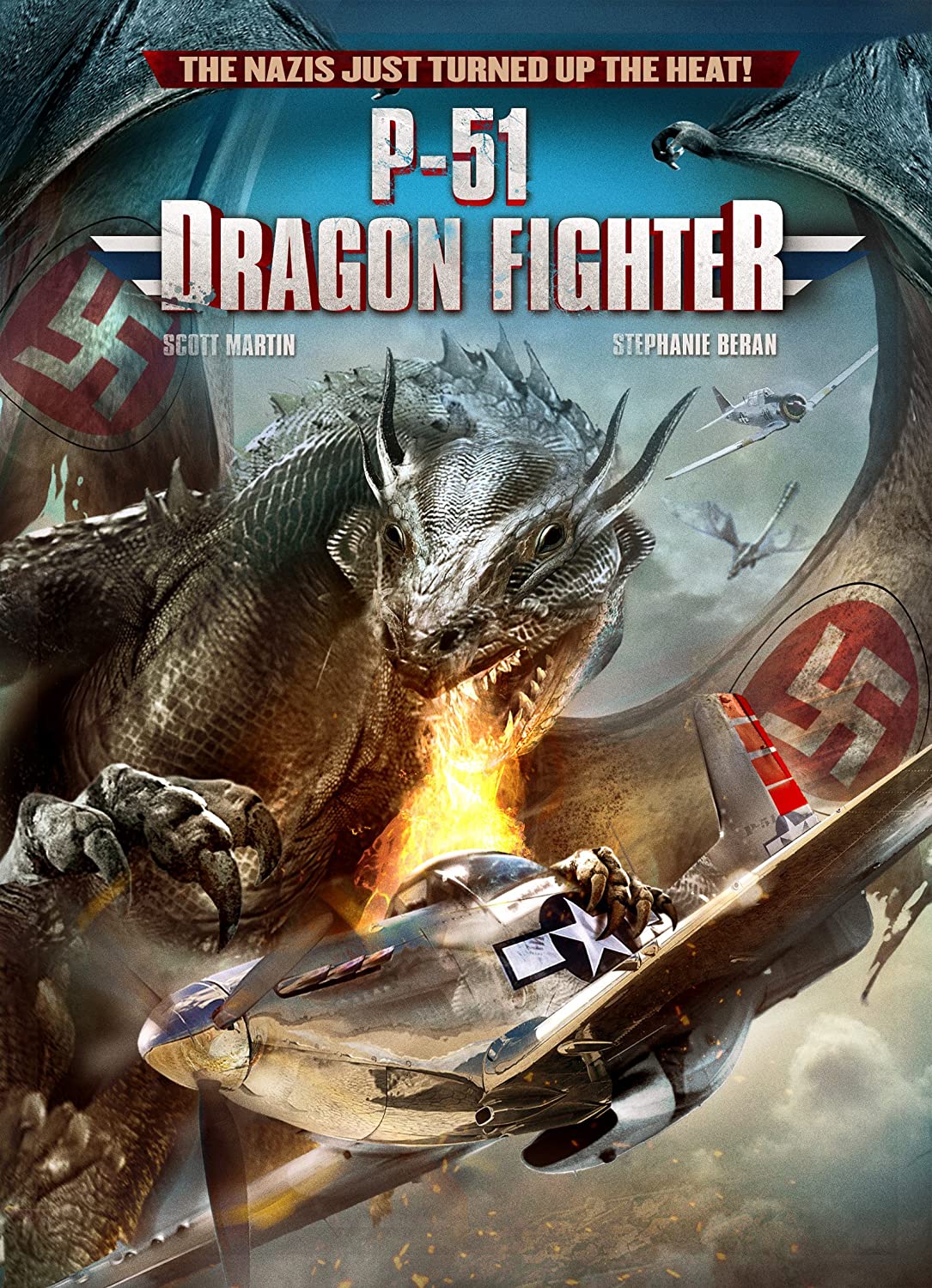 Cartel de P-51 Dragon Fighter