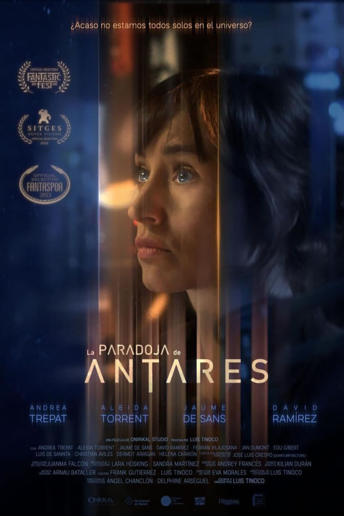 La paradoja de Antares - poster