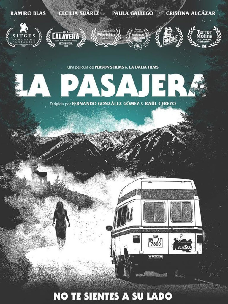 La pasajera - poster