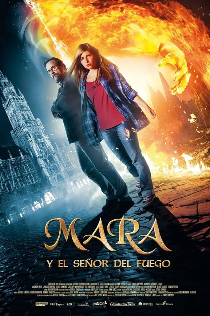 Mara y el señor del fuego - poster