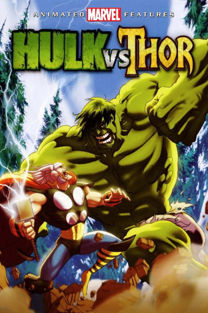 Hulk vs Thor - poster