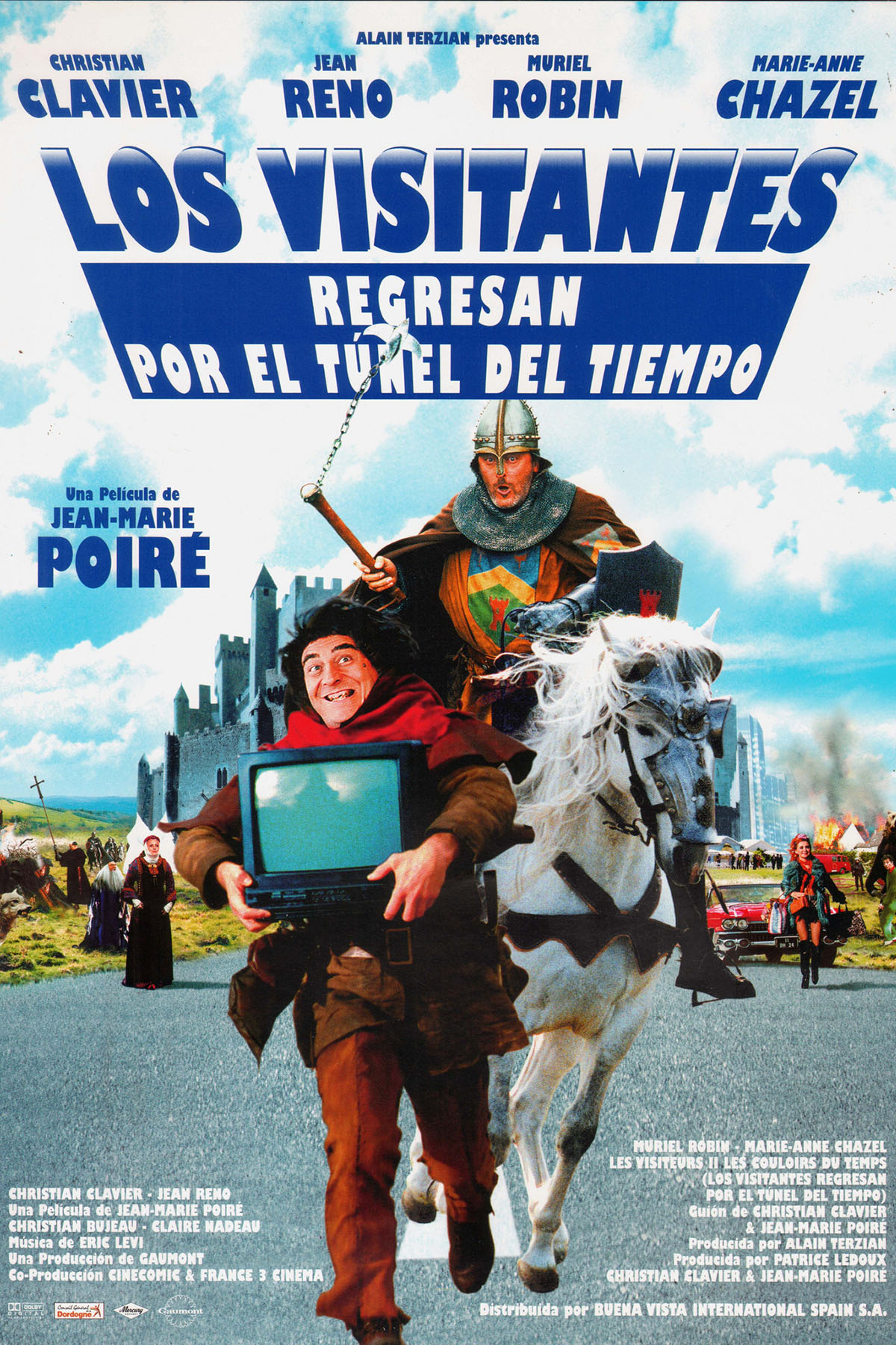 Los visitantes regresan por el túnel del tiempo - poster