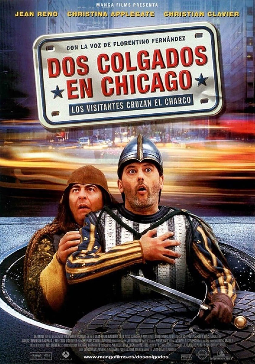 Dos colgados en Chicago - poster