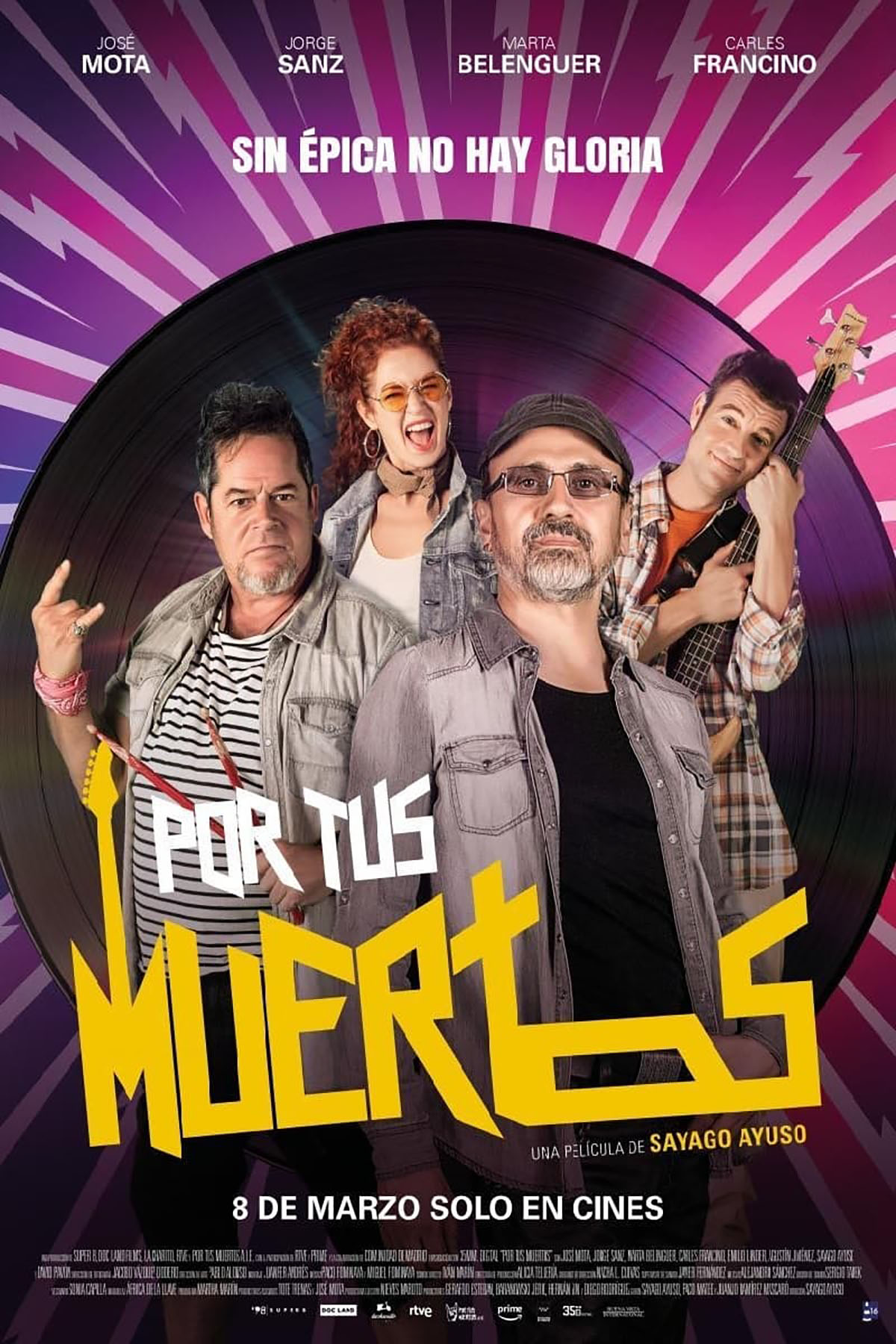 Por tus muertos - poster