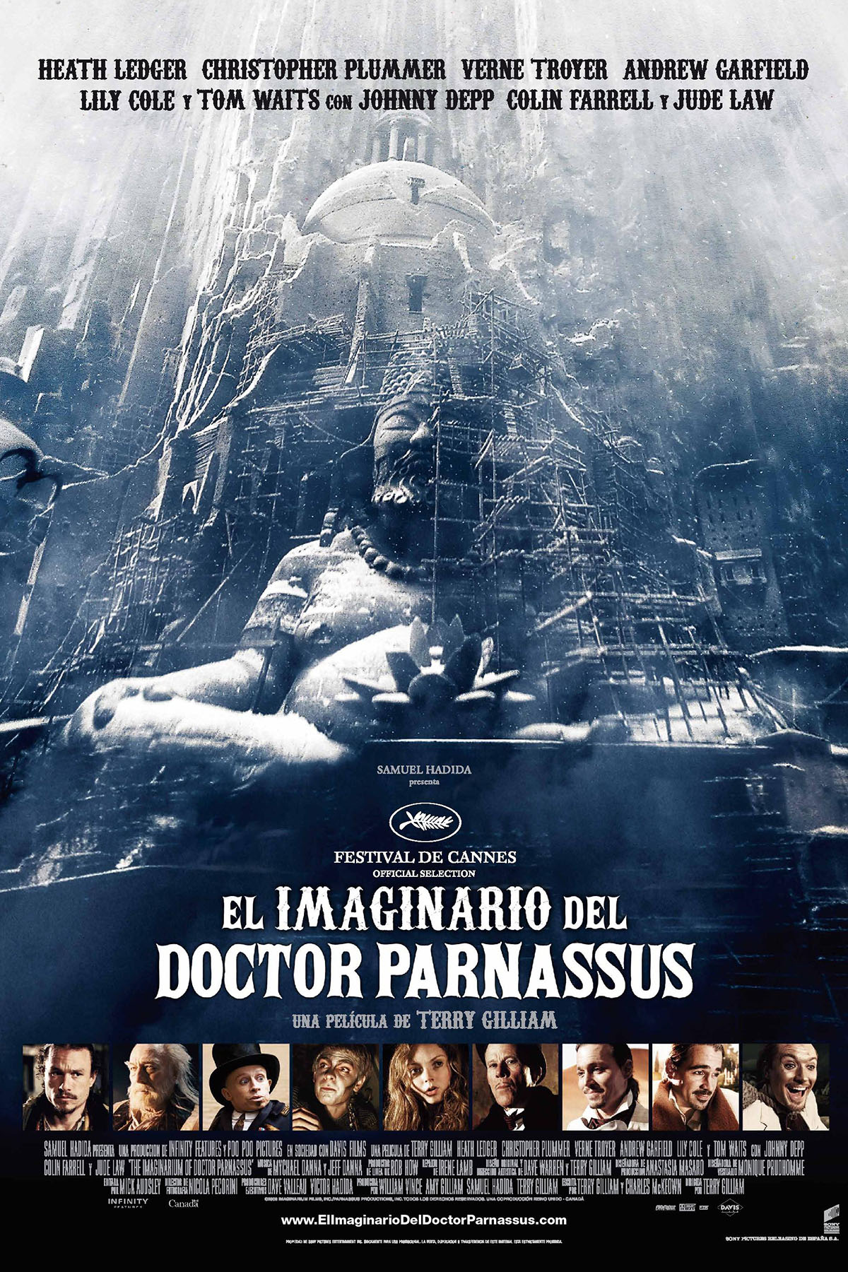 El imaginario del Doctor Parnassus - poster