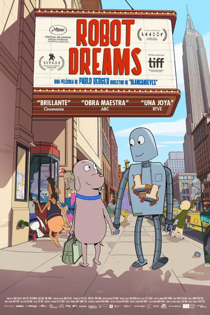 Robot dreams - poster