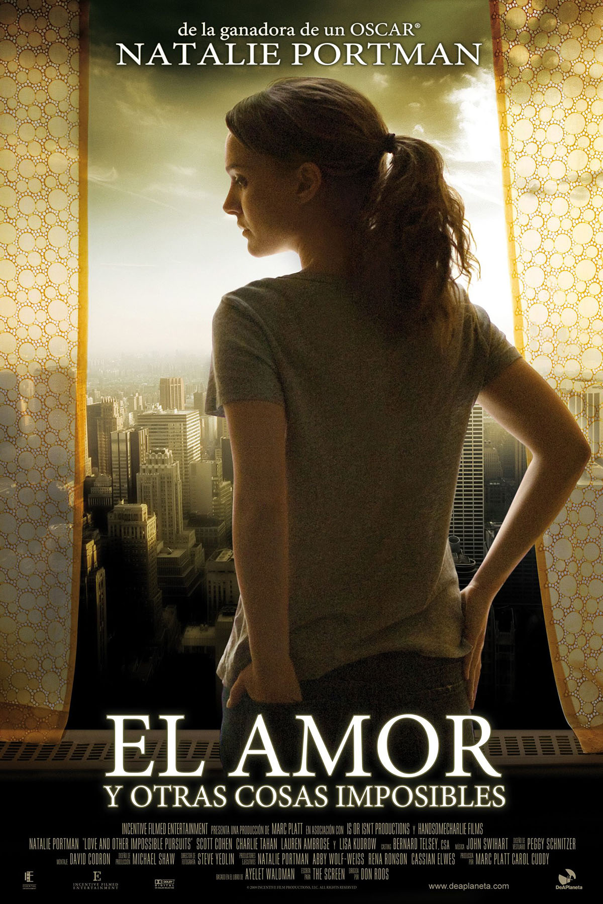 El amor y otras cosas imposibles - poster